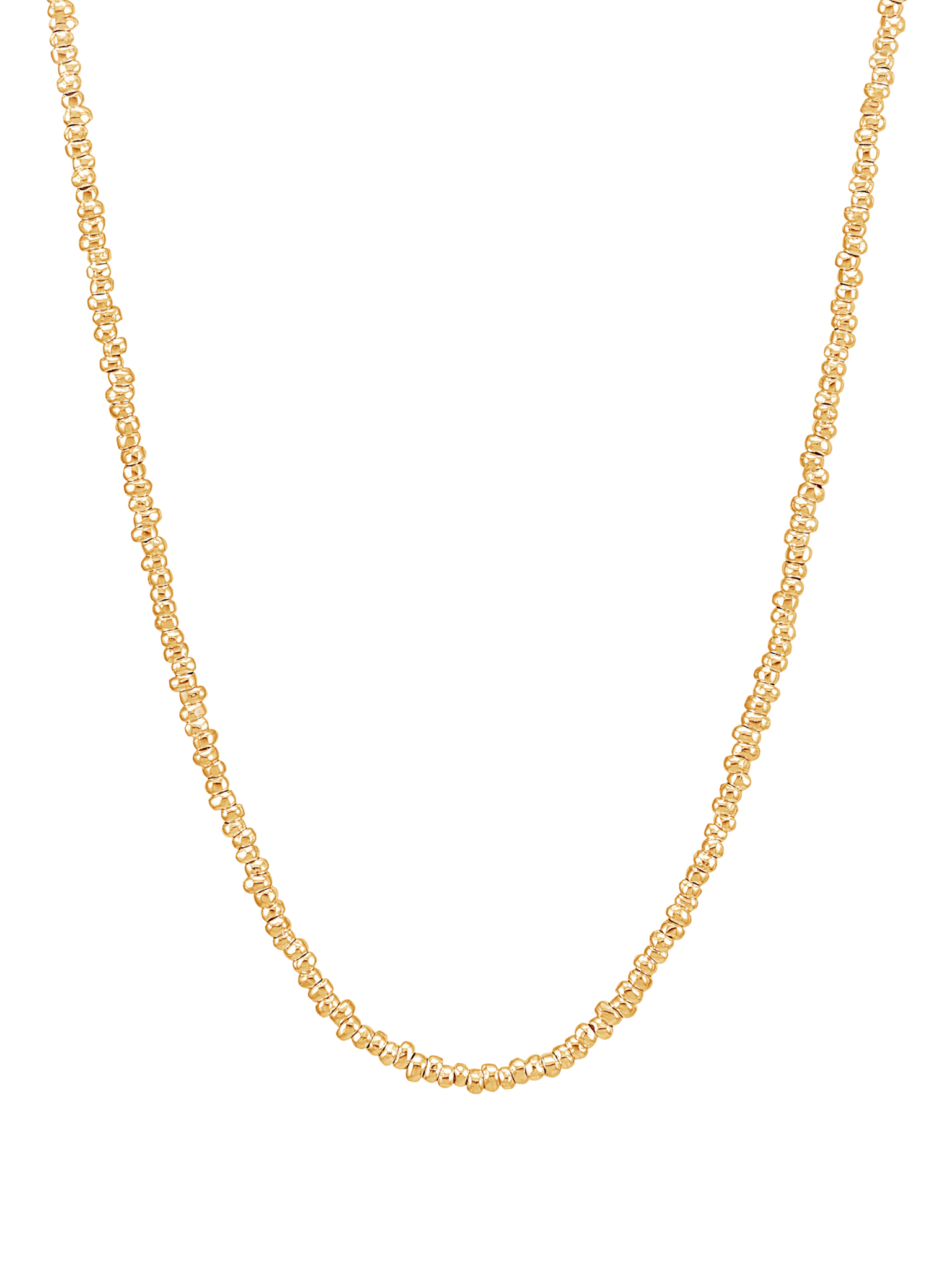 Signature small nugget necklace